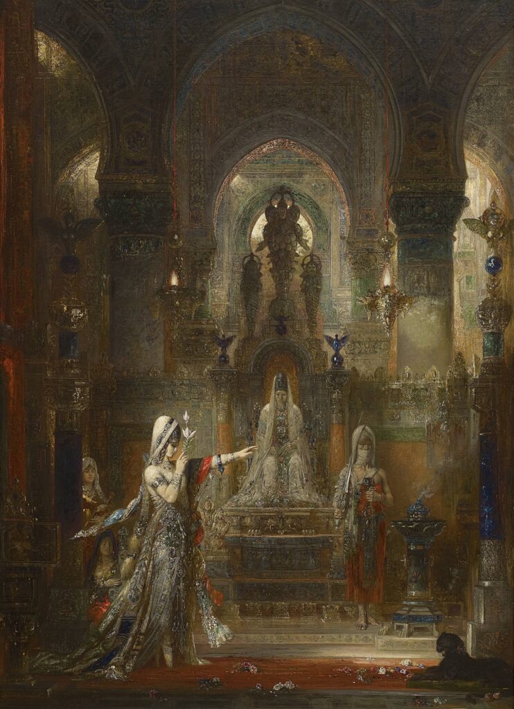 Gustave Moreau, “Salome Dancing before Herod,” 1876, oil on canvas, Hammer Museum, Los Angeles, the Armand Hammer Collection, gift of the Armand Hammer Foundation; courtesy MFAH