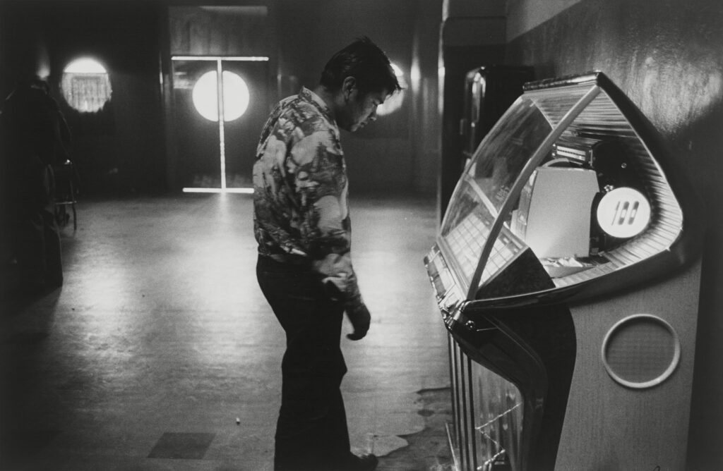 Robert Frank's "Bar, Las Vegas," 1955-1956, at the Museum of Fine Arts, Houston (Collection Museum of Fine Arts, Houston, museum purchase. © The June Leaf and Robert Frank Foundation.)