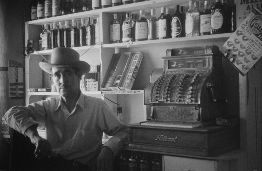 Todd Webb's "Joe, Abiquiú, NM," 1955, printed 2023, at the Museum of Fine Arts, Houston (Courtesy Todd Webb Archive. © Todd Webb Archive)