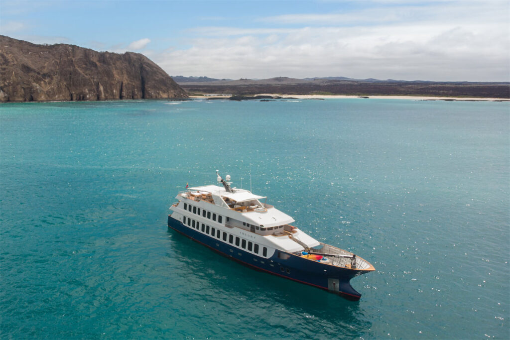 Ecoventura’s mega-yachts are the only vessels in the Galápagos to be accepted into the Relais & Chateaux group of hoteliers, chefs and restauranteurs.