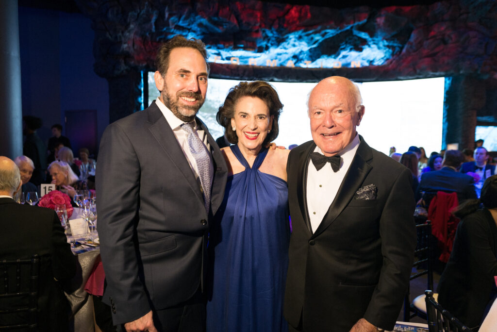 Ben Stark, Lois & George Stark at ROCO's 11th annual Revelry Gala (Photo by Daniel Ortiz)
