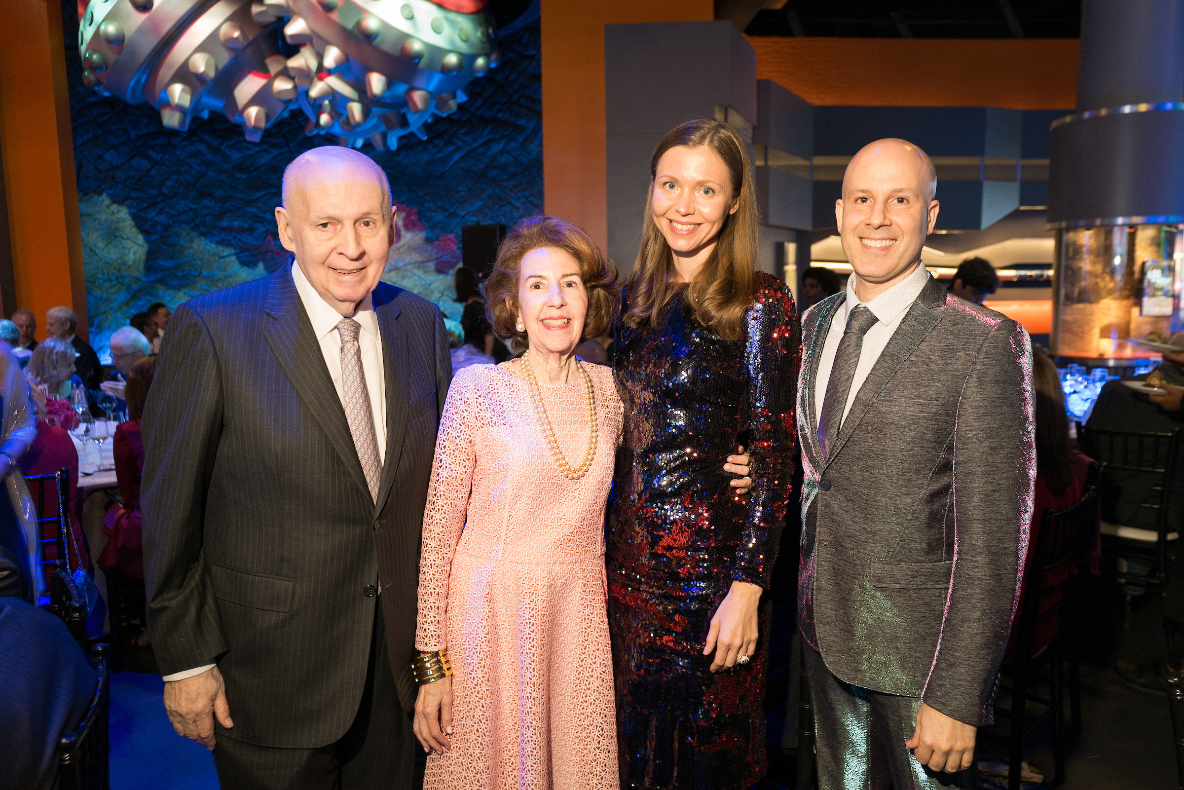 13. Louis and Gail Adler, Veronika and Marc Adler (Photo by Daniel Ortiz)