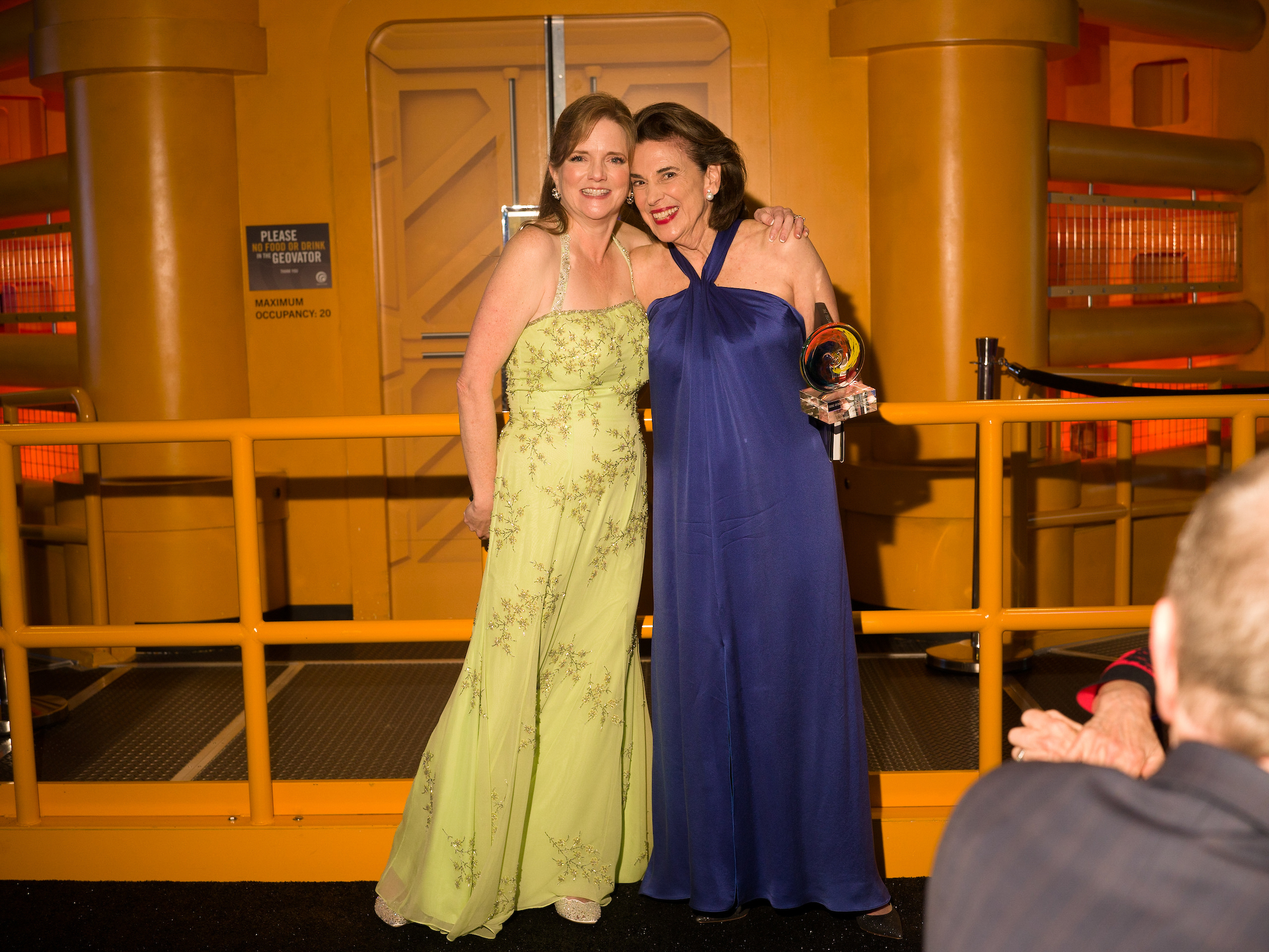 16. Alecia Lawyer, ROCO Founder, Awarding Lois Stark with the Wildcatting in the Arts Award (Photo by Daniel Ortiz)