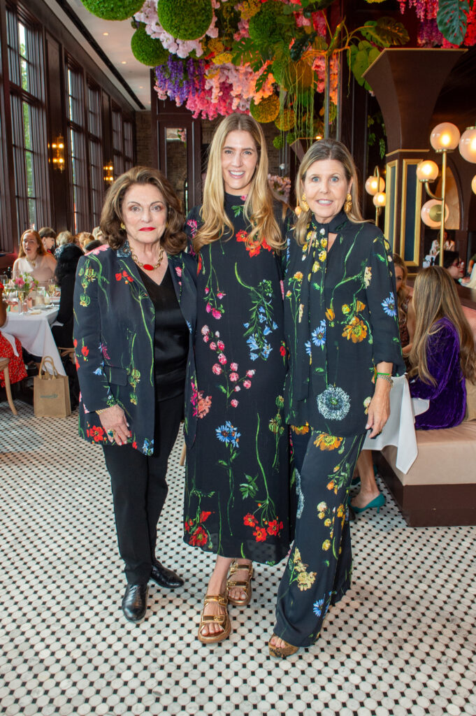Beth Wolff, Lela Rose Francie Trent, Penne Weidig at the Annabelle Brasserie first look luncheon in Autry Park (Photo by Jacob Power)