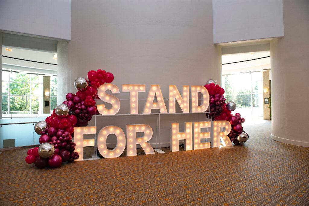 "Stand For Her" at the 2023 New Friends New Life Luncheon in Dallas (Photo by Tamytha Cameron and Celeste Cass)