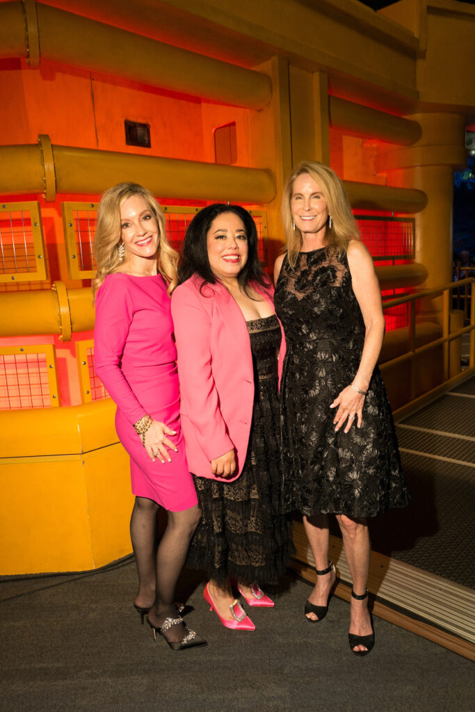 Revelry chair Liliana Soltero, Anne Bean, Susan Binney at ROCO's 11th annual Revelry Gala (Photo by Daniel Ortiz)