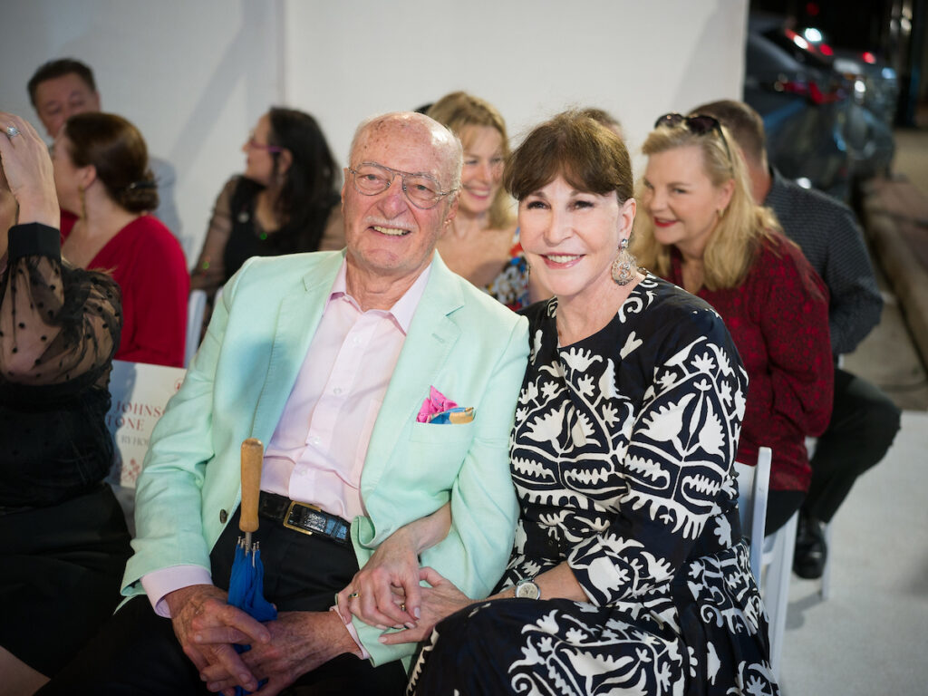 Shafik Rifaat & Shelby Hodge at the Elizabeth Anthony Go Red for Women event. (Photo by Daniel Ortiz)