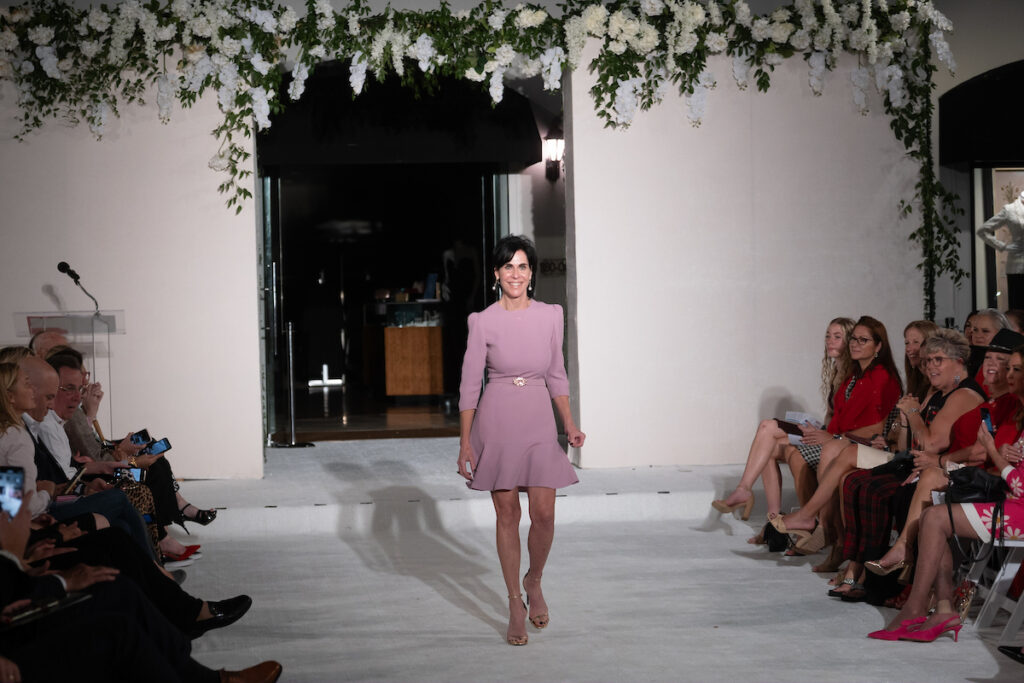 Marcia Willson at the Elizabeth Anthony Go Red for Women fashion event. (Photo by Daniel Ortiz)