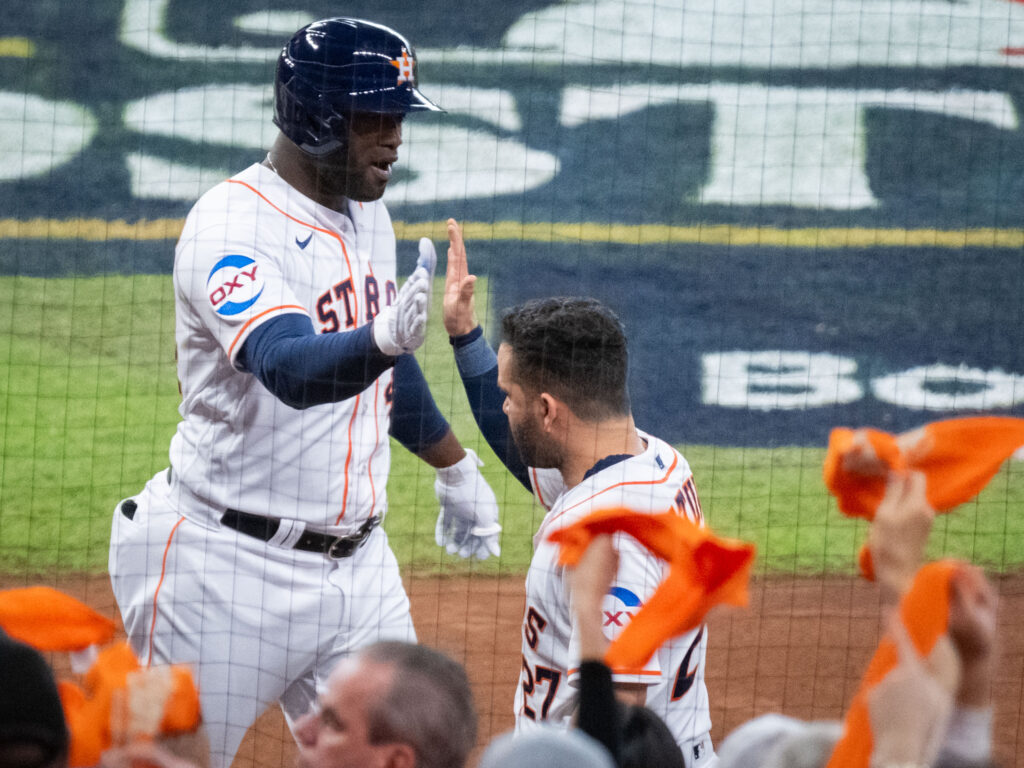 The Houston Astros hosted the Minnesota Twins for the first game in a best-of-five American League Division Series featuring starting pitchers Justin Verlander and Bailey Ober at Minute Maid Park, October 6, 2023