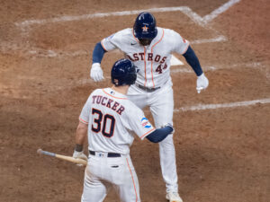 The Houston Astros hosted the Minnesota Twins for the first game in a best-of-five American League Division Series featuring starting pitchers Justin Verlander and Bailey Ober at Minute Maid Park