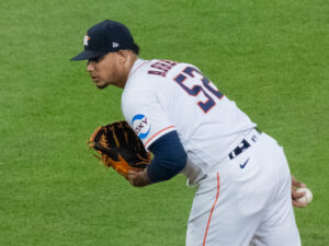 The Houston Astros hosted the Minnesota Twins for the first game in a best-of-five American League Division Series featuring starting pitchers Justin Verlander and Bailey Ober at Minute Maid Park