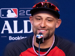Both the Astros and Twins worked out and met with the media at Minute Maid Park before the start of the American League Divisional Series