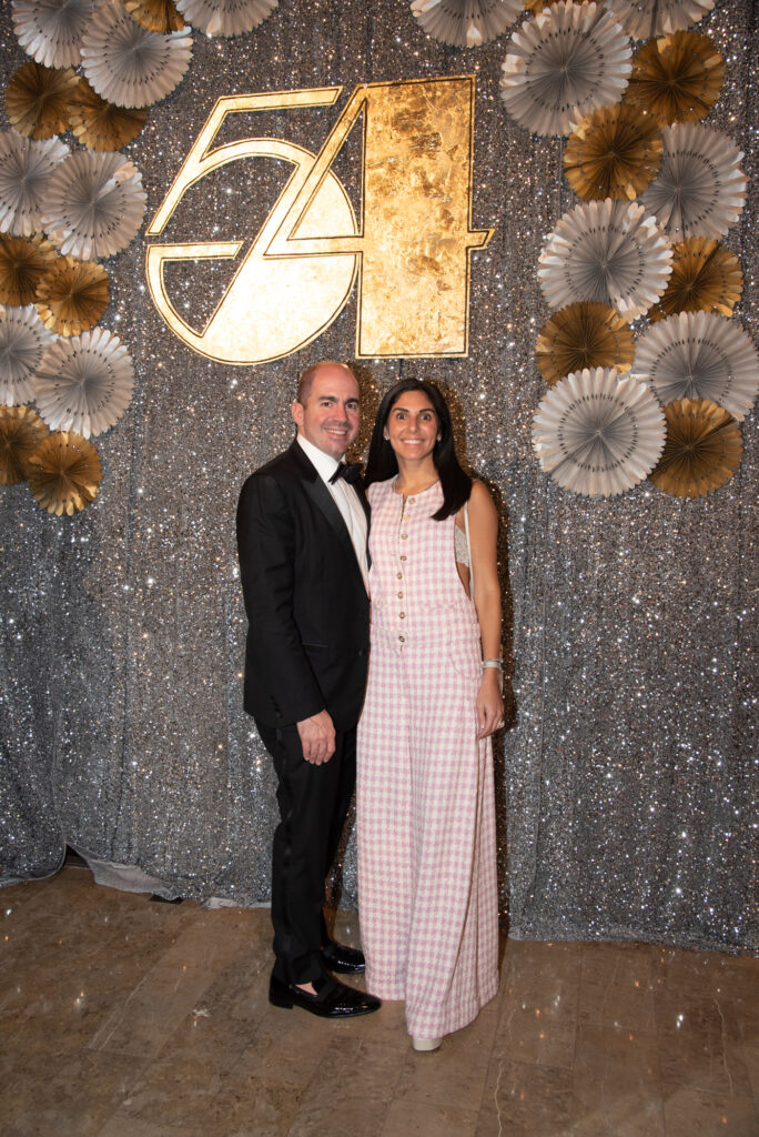 Andrew & Mona Sarofim at the Children's Museum Houston 'A Night at Studio 54' gala, held at Corinthian Houston. (Photo by Alexander's Fine Portrait Design)