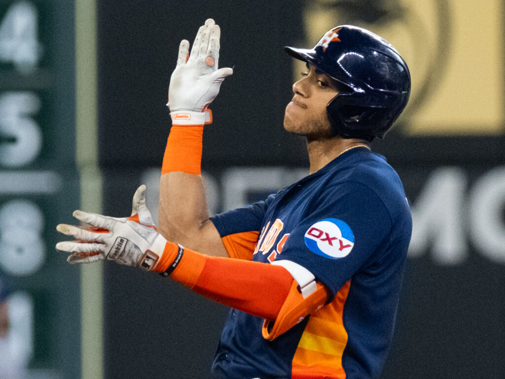 Houston Astros shortstop brings plenty of enthusiasm, fire and defensive wizardry. (Photo by F. Carter Smith)