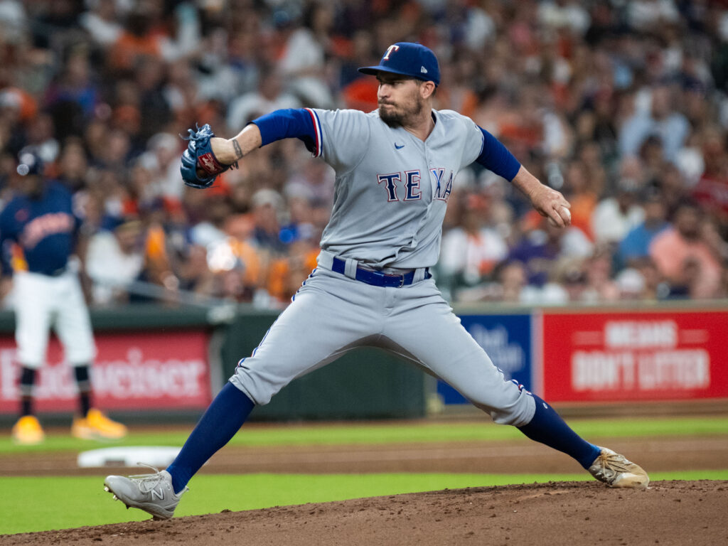The Texas Rangers pitching staff must rise to the occasion and then some to topple these Astros. (Photo by F. Carter Smith)
