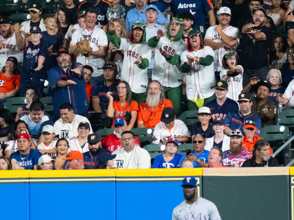 Houston Astros fans are watching a golden era of baseball that will likely never be replicated in the Bayou City. And maybe anywhere else too. (Photo by F. Carter Smith)