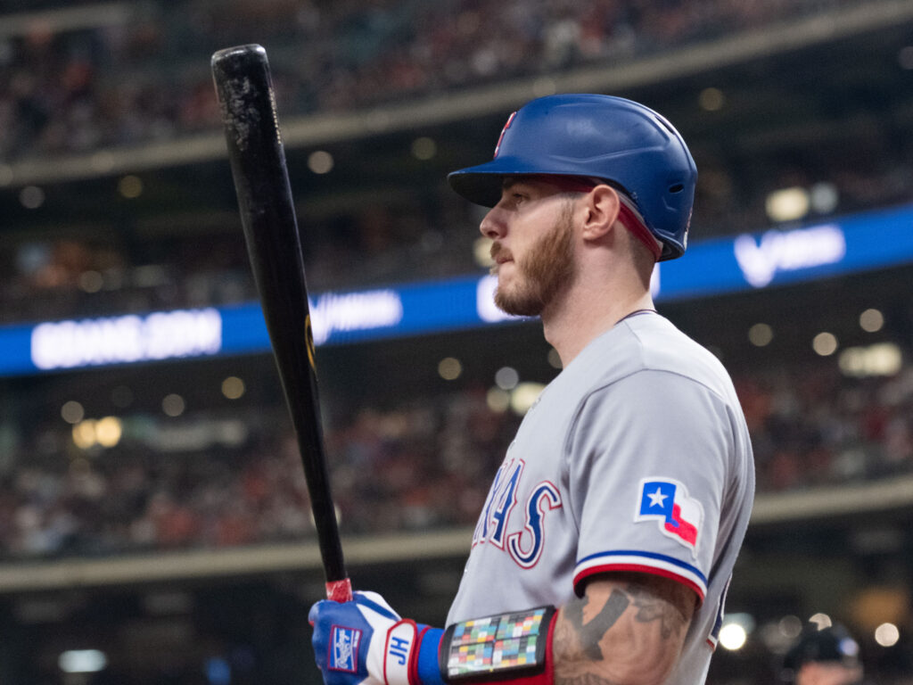Nathaniel Lowe can be a critical bat for the Texas Rangers. (Photo by F. Carter Smith)