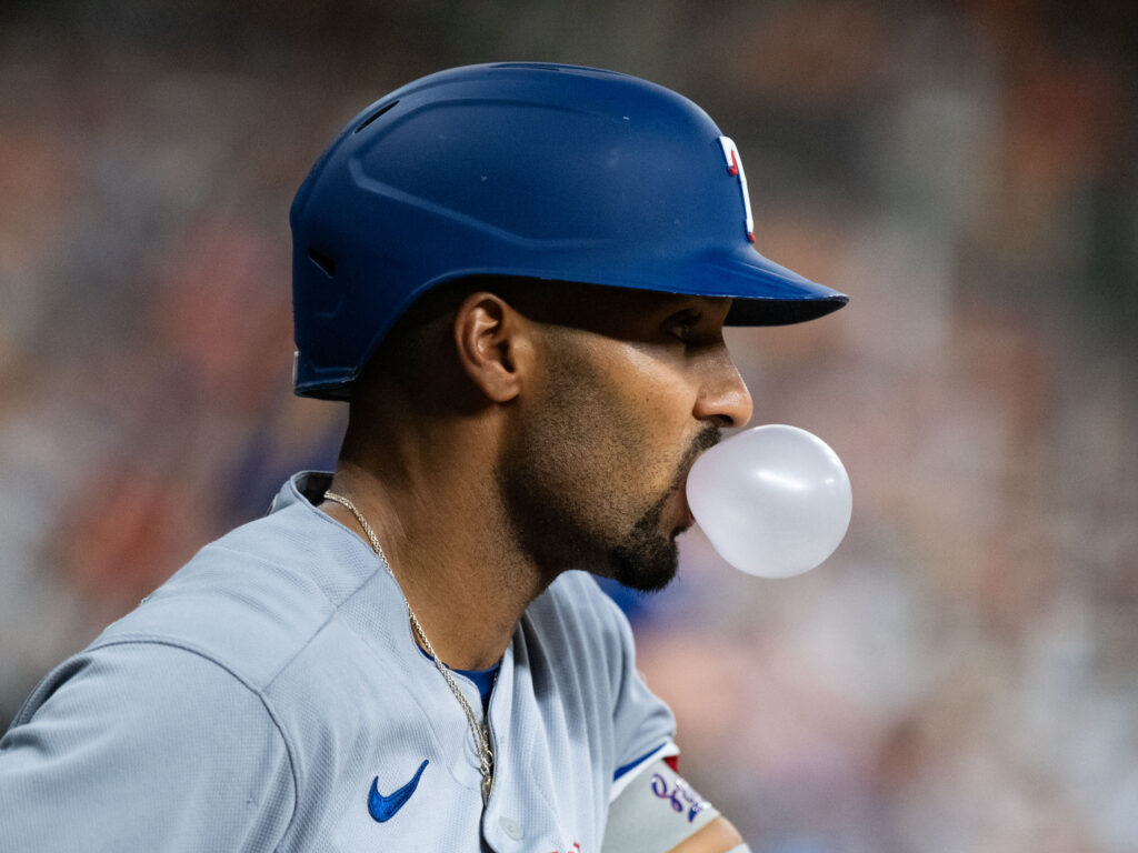 The Texas Rangers want to burst the Houston Astros' bubble. (Photo by F. Carter Smith)
