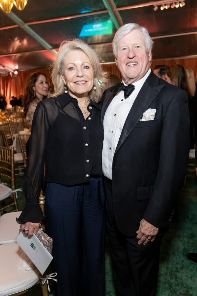 Vivien & Scott Caven at the 30th anniversary celebration of Rice University's Baker Institute for Public Policy. (Photo courtesy of Rice University)