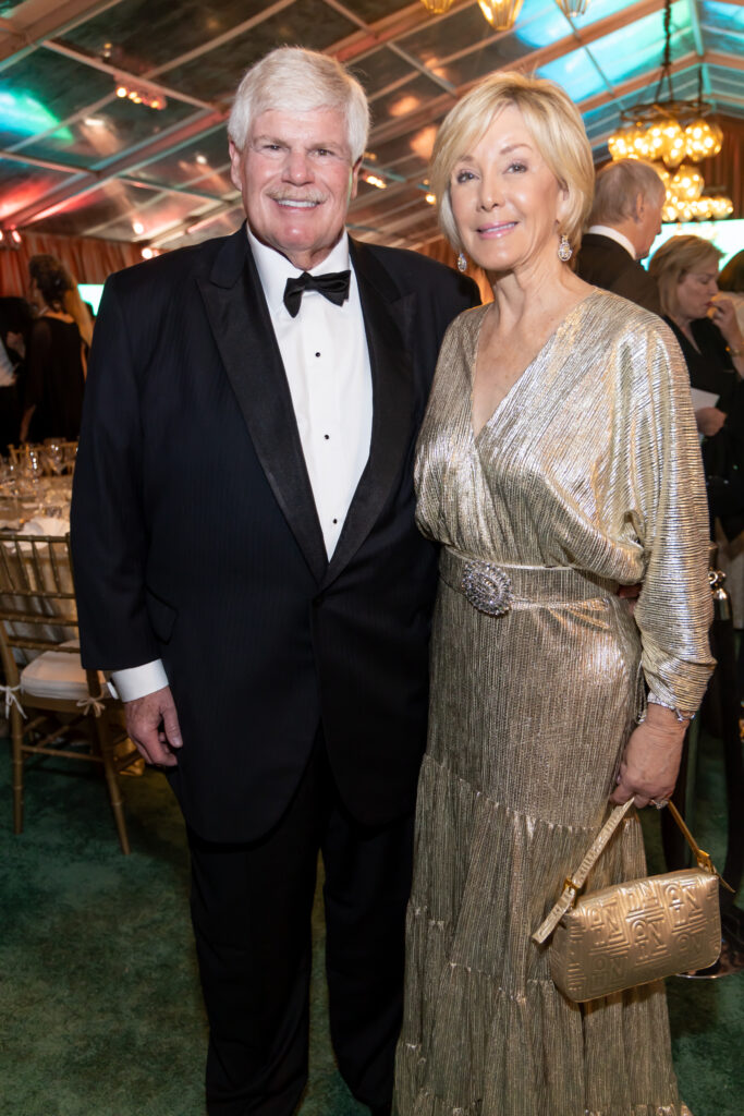 John Eddie & Sheridan Williams at the 30th anniversary celebration of Rice University's Baker Institute for Public Policy. (Photo courtesy of Rice University)