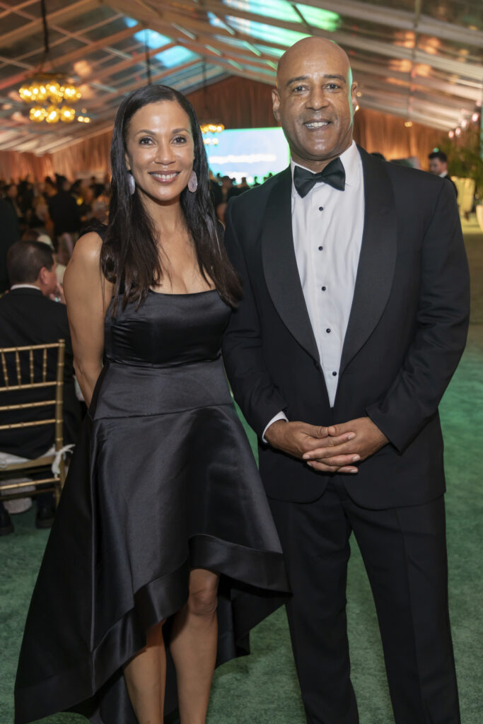 Paula & Reginald DesRoches at the 30th anniversary celebration of Rice University's Baker Institute for Public Policy. (Photo courtesy of Rice University)