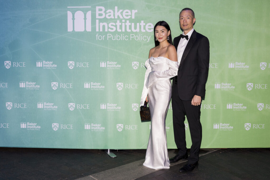 Skye & David Chao at the 30th anniversary celebration of Rice University's Baker Institute for Public Policy. (Photo courtesy of Rice University)