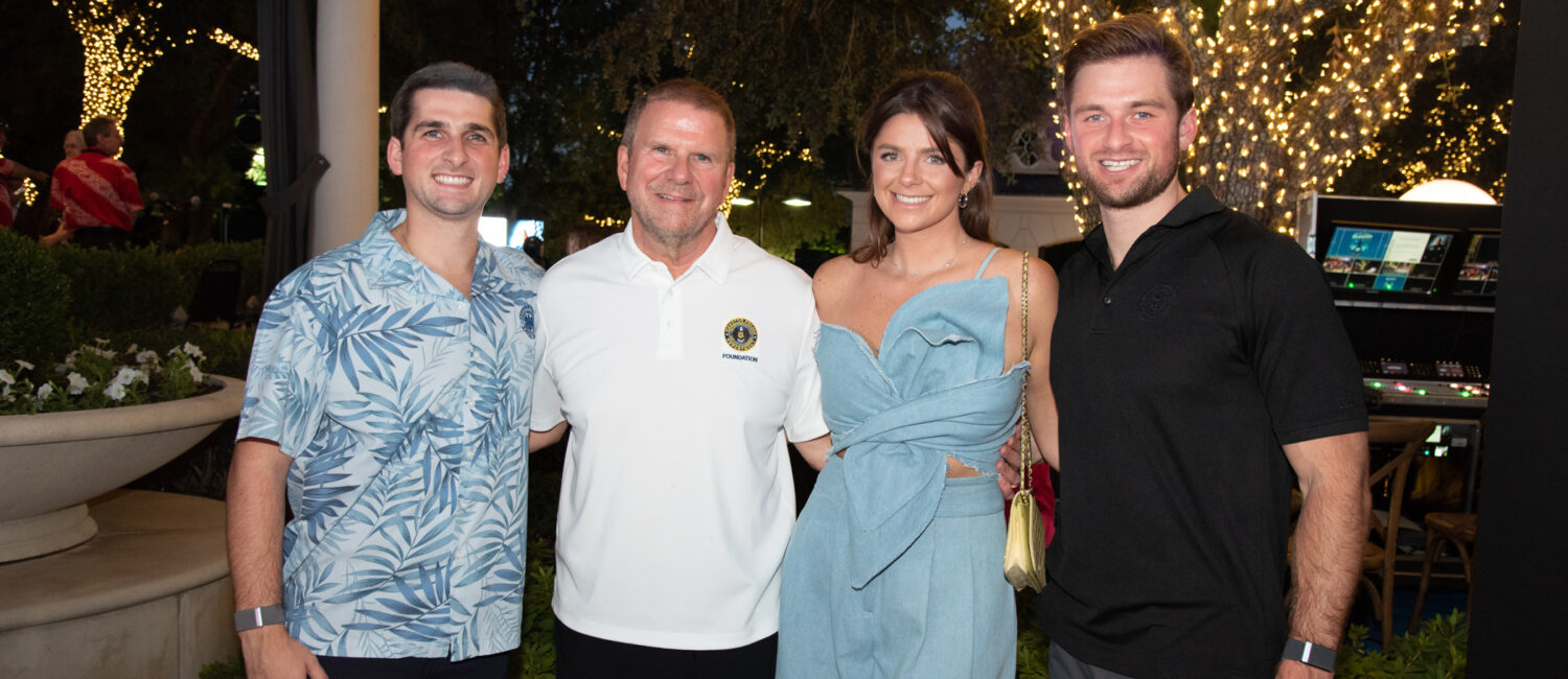 Blake Fertitta, Tilman Fertitta, Blayne Fertitta, Patrick Fertitta; Photo by Alexanders Fine Portrait Design