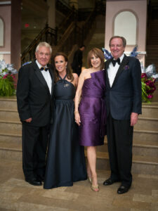 Bob and Joan Duff, Vicki West, and Ralph Burch; Photo by Daniel Ortiz