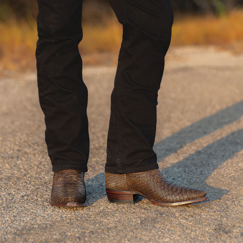 Boots – Men’s Sport Rust Python Barrett is a new selection at Tecovas