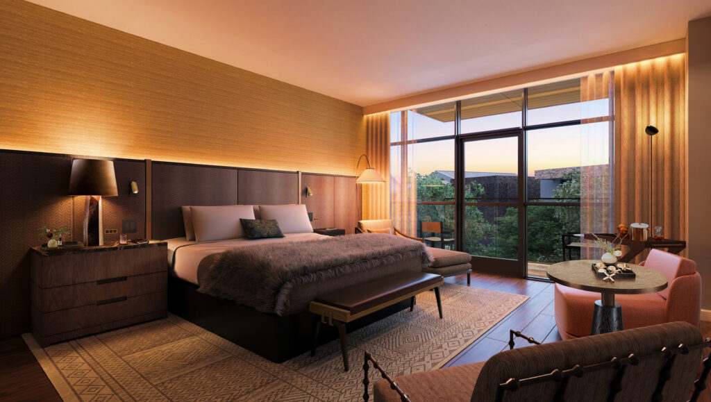 Encapsulating the generous welcome of a classic Texas home, each of Bowie House's 88 studios, 12 lofts, and six suites are imbued with the warm spirit of the West.