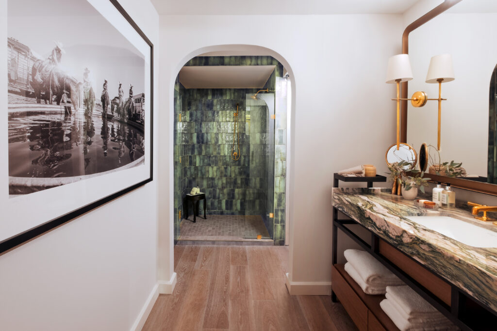 Art is at the epicenter of Bowie House.