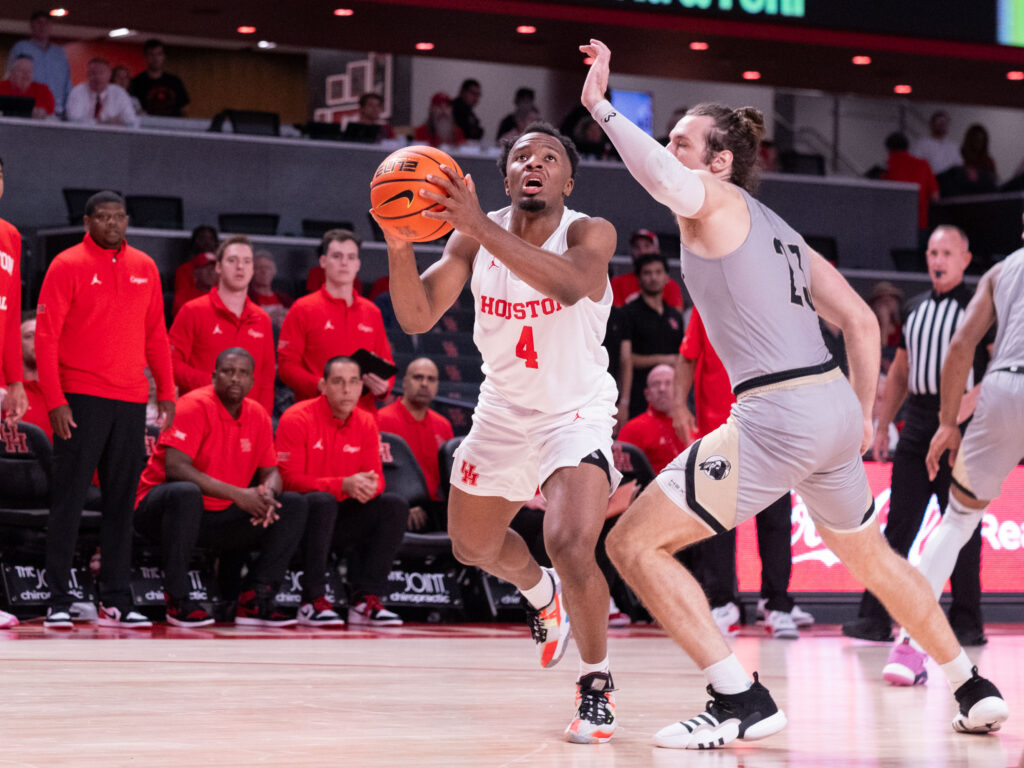 University of Houston guard LJ Cryer can make scoring look easy. (Photo by F. Carter Smith)