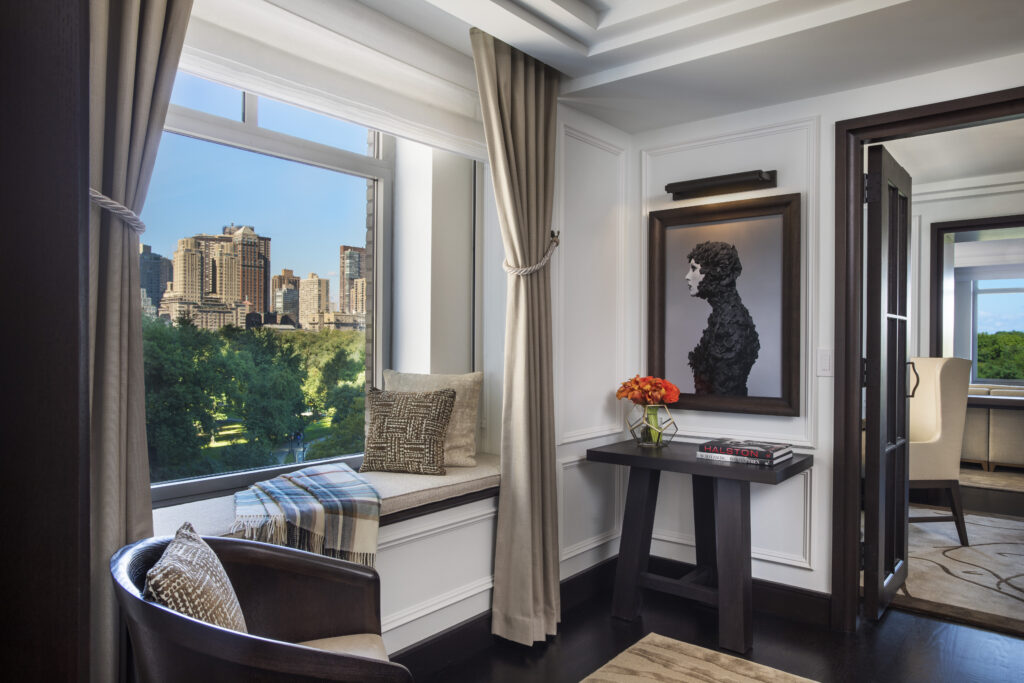 Suites are expansive and elegant, embodying New York sophistication and elegance. (Courtesy)