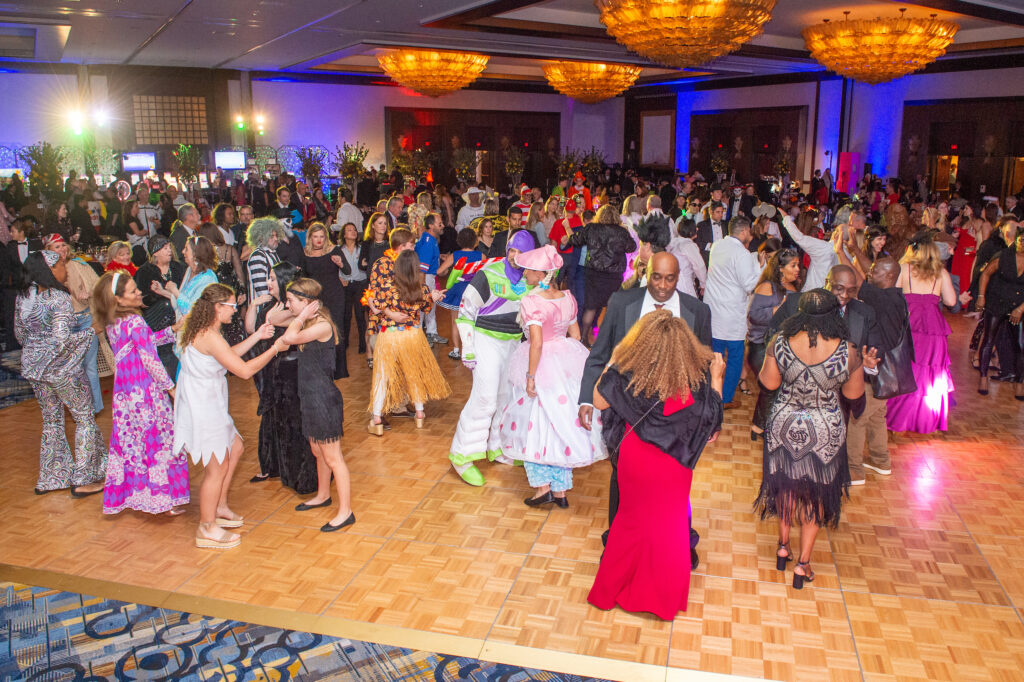 Dancing the monster mash at the Ronald McDonald House Houston Boo Ball (Photo by Jacob Power)