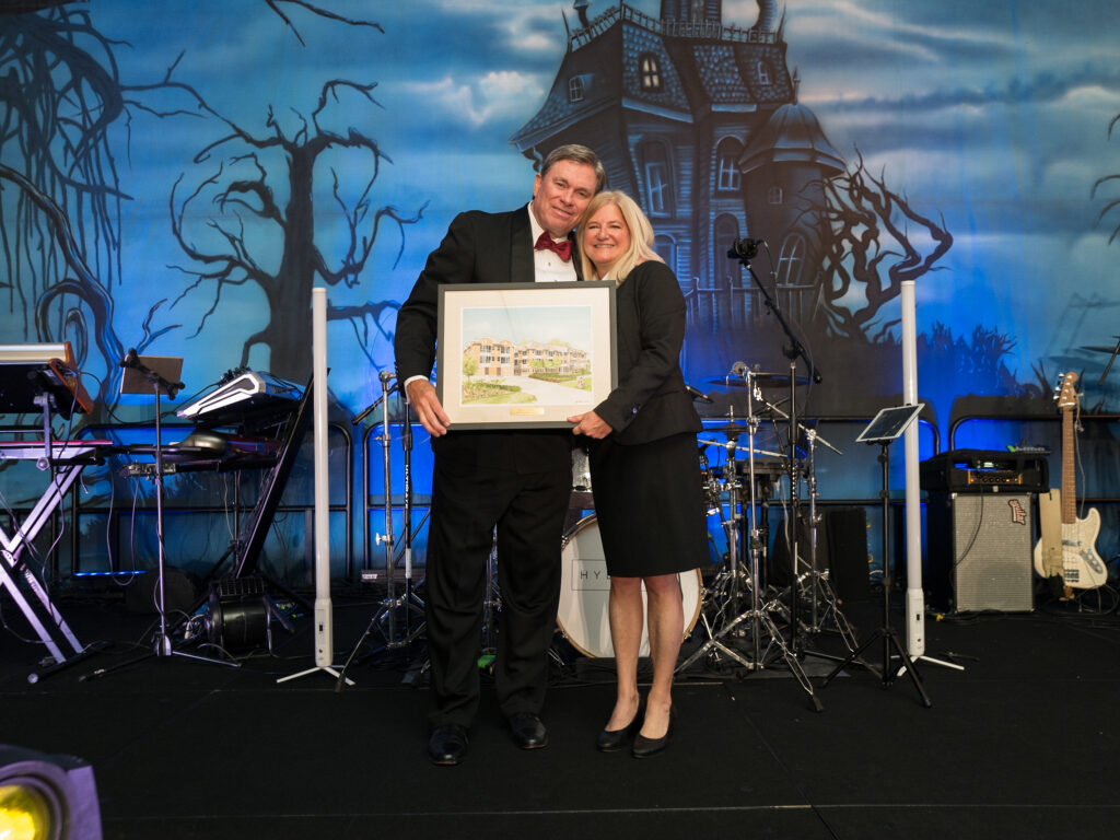 David Carmony, Cristina Vetrano at the Ronald McDonald House Houston Boo Ball (Photo by Daniel Ortiz)