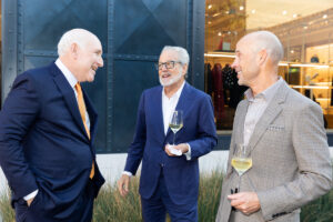David Haemisegger, Howard Rachofsky, John Runyon (Photo by Kaitlin Saragusa)