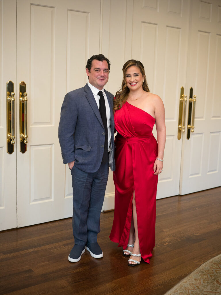 Honorees Chef David & Sara Cordua at the Homemade Hope dinner.  (Photo by Daniel Ortiz)