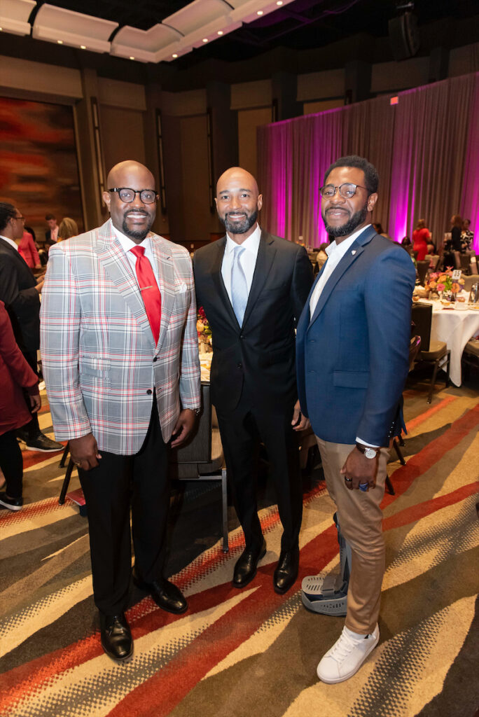 Dr. Mike Waters, Chris Crawford, Byron Sanders (Photo by Tamytha Cameron and Celeste Cass)
