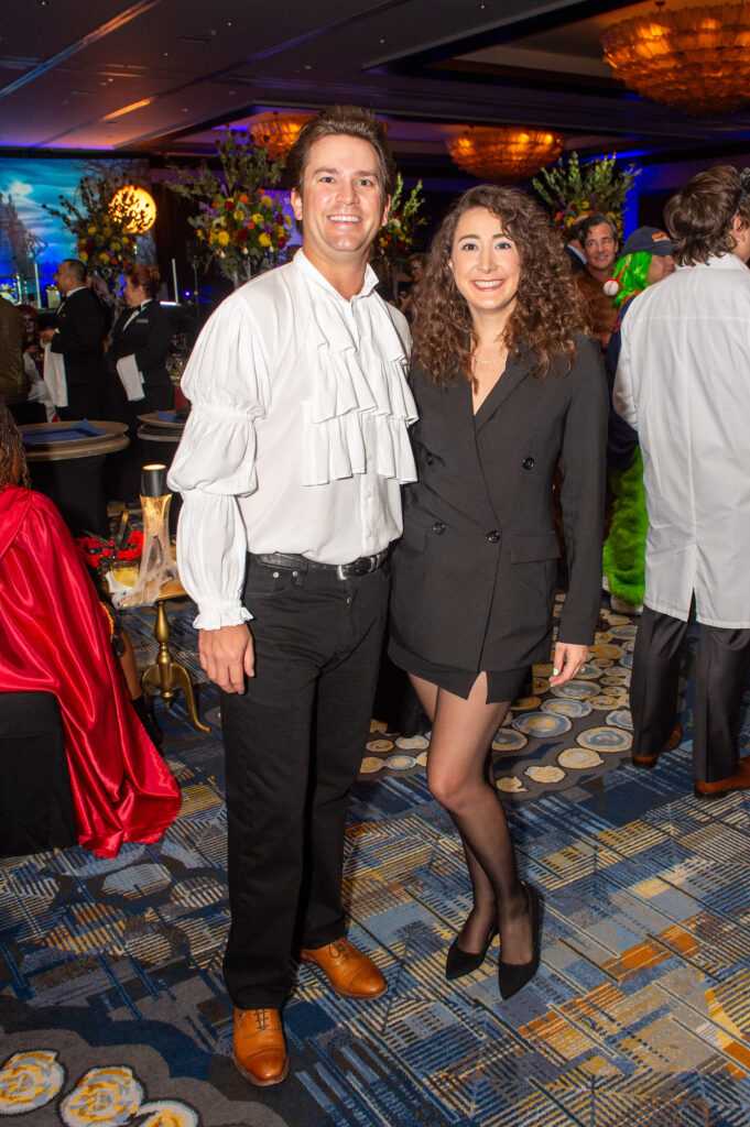 Drew Tolson, Elyse Elsenbrook at the Ronald McDonald House Houston Boo Ball (Photo by Jacob Power)