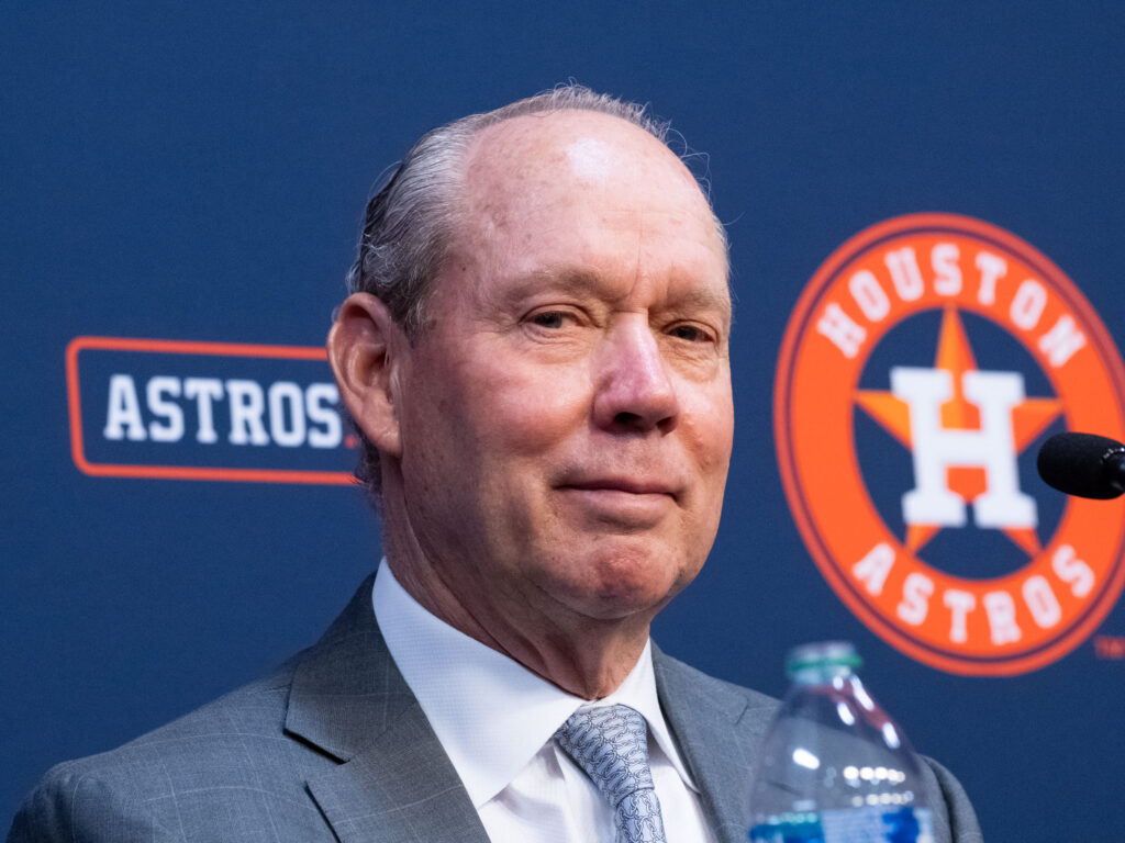 Houston Astros owner Jim Crane believes new manager Joe Espada is championship ready. (Photo by F. Carter Smith)