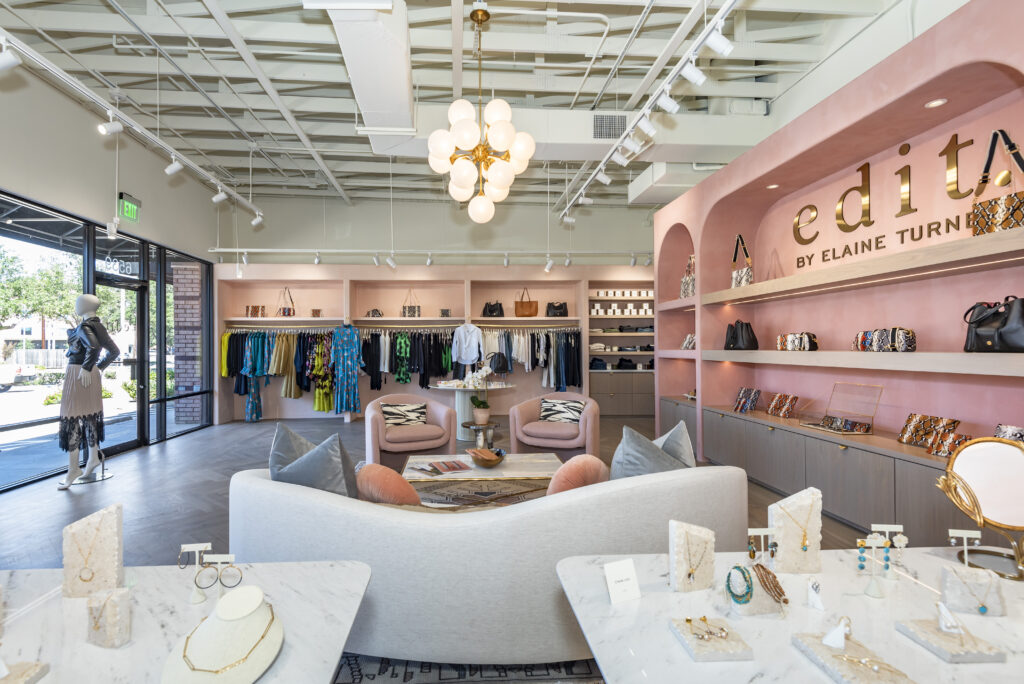 The open concept of the new Eliane Turner boutique lends itself to hosting events. (Photo by Toman Imagery)