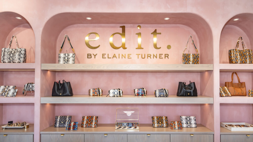 Pink is still her signature color, but this new hue radiates a soft strength. Photo by Toman Imagery.