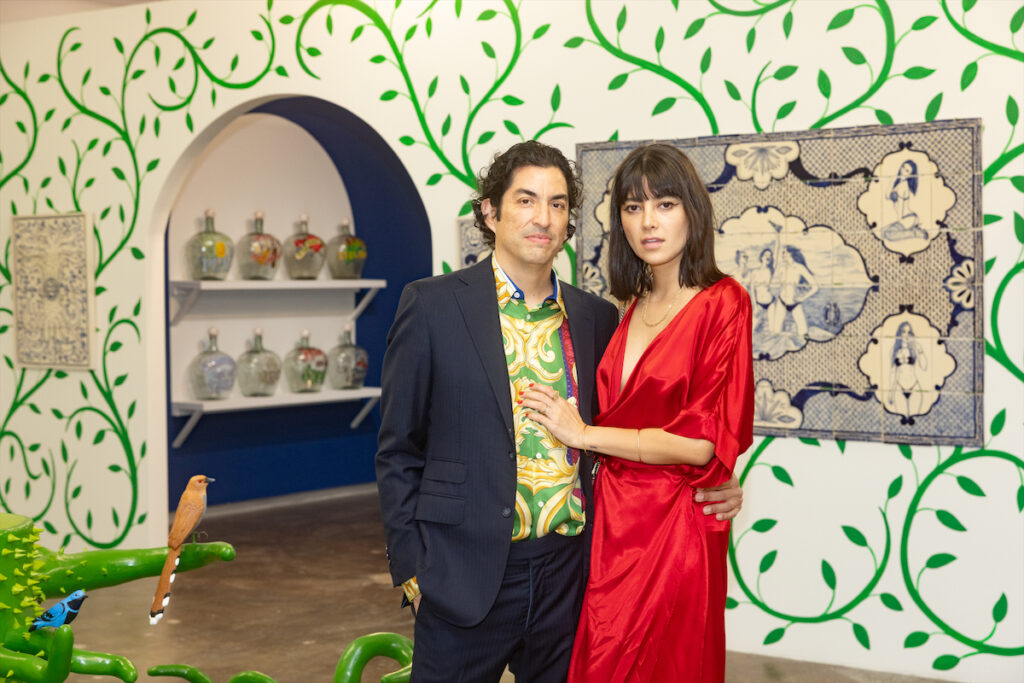 Eduardo Sarabia, Paulina Barragán (photo by Exploredinary for Dallas Contemporary) 
