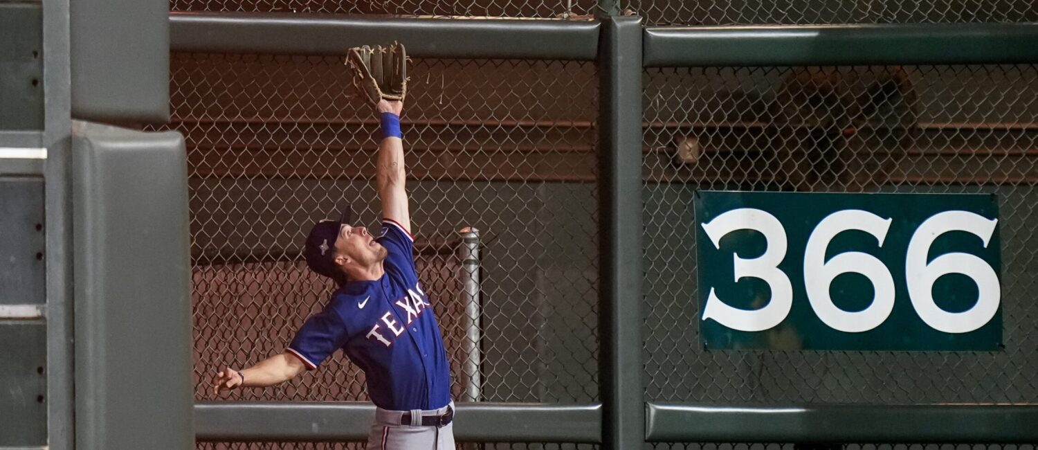 Rangers rookie Evan Carter catch Astros ALCS