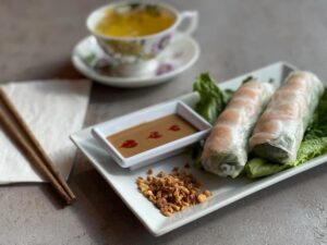 Four Sisters – Fresh spring rolls by Hai Pham will add to the new menu at Four Sisters.
