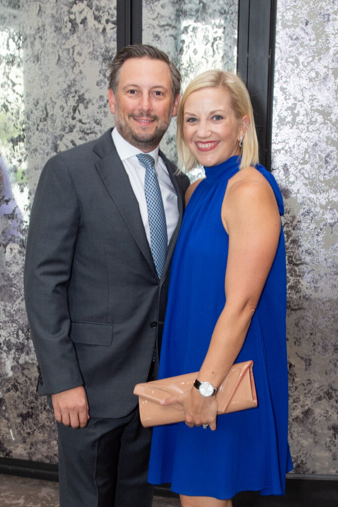 Gary & Rebekah Reaves at the Dress for Success 25th anniversary celebration at The Revaire