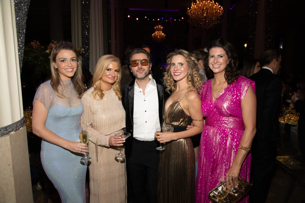 The gang's all here at the Children's Museum Houston 'A Night at Studio 54' gala, held at Corinthian Houston. (Photo by Alexander's Fine Portrait Design)