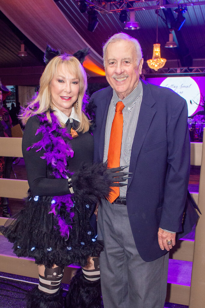 Hershey Grace, Ed McMahon at the Houston SPCA Howl-O-Ween Ball (Photo by Jacob Power)