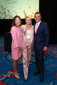Hollee Hirzel, Maleiah Rogers, Texas Trailblazer Award recipient Ryan Rogers (Photo by Tamytha Cameron and Kelly Alexander)