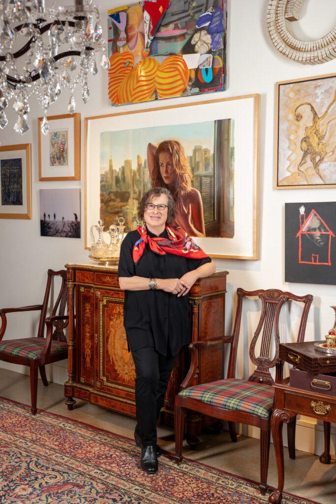 Assistant Francine Barnstone (Photo by Jenny Antill Clifton)